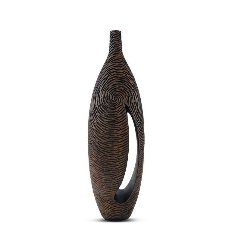 YZ02856BL-1 BROWN POLYRESIN