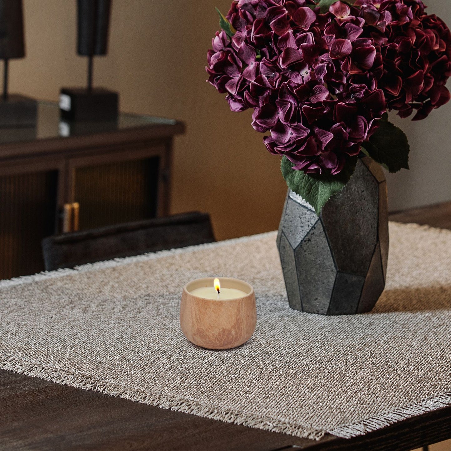 CECA272 TERRA COTA CANDLES UNSCENTED