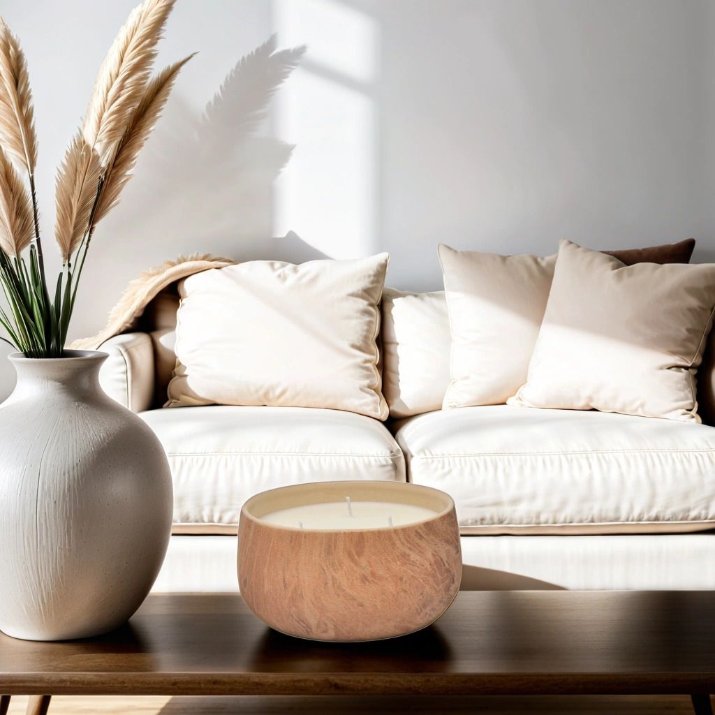 CECA273 TERRA COTTA CANDLES UNSCENTED