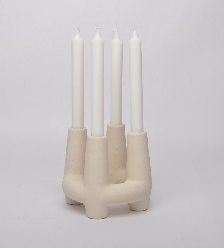 CECA275 WHITE CANDLE HOLDERS HOME DECOR DEALS