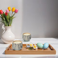 Set of 2 Wolfie 8oz Floral Candle | Holiday Gift | Ceramic Vessel | Scented Candles