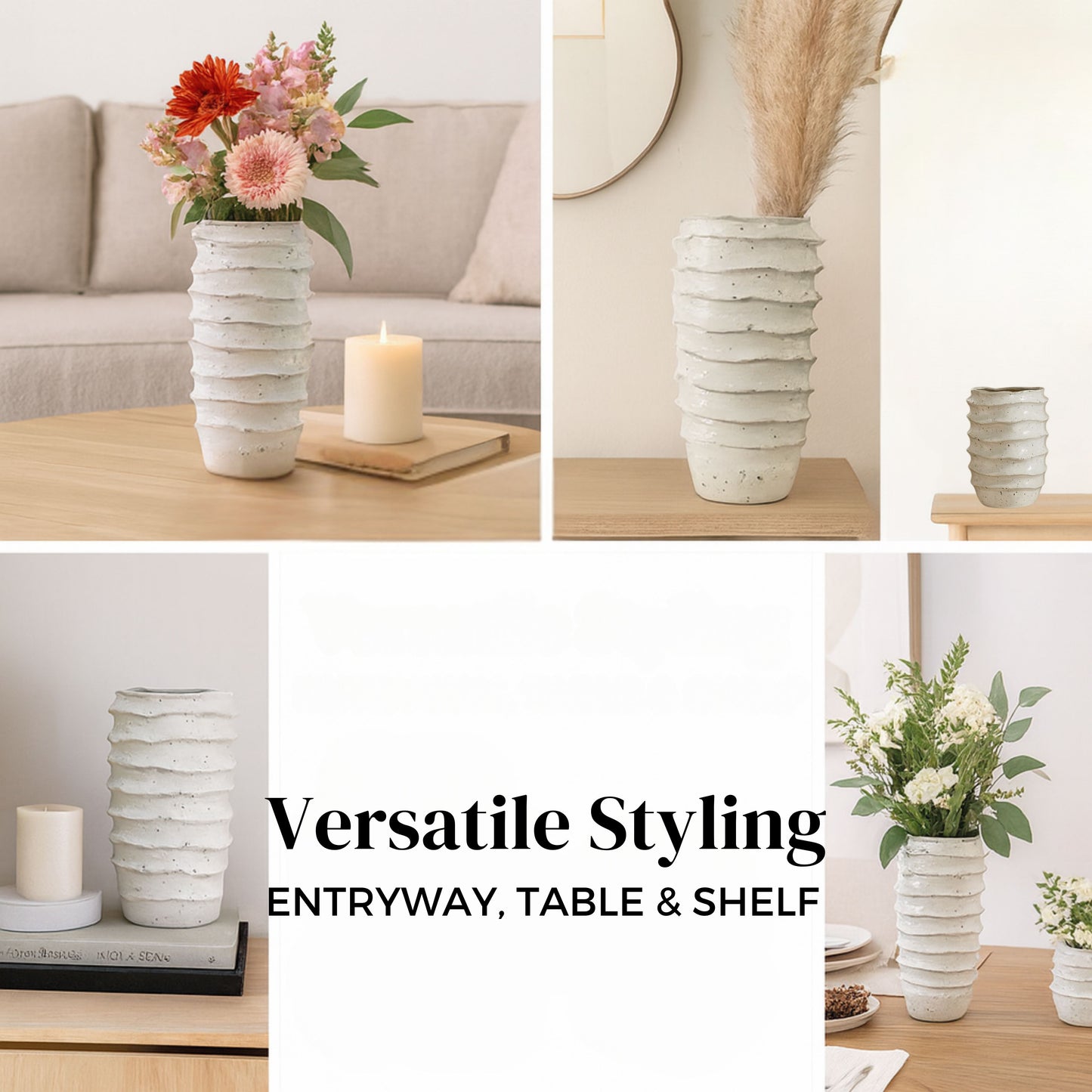 CESE336 WHITE CERAMIC HOME DECOR DEALS