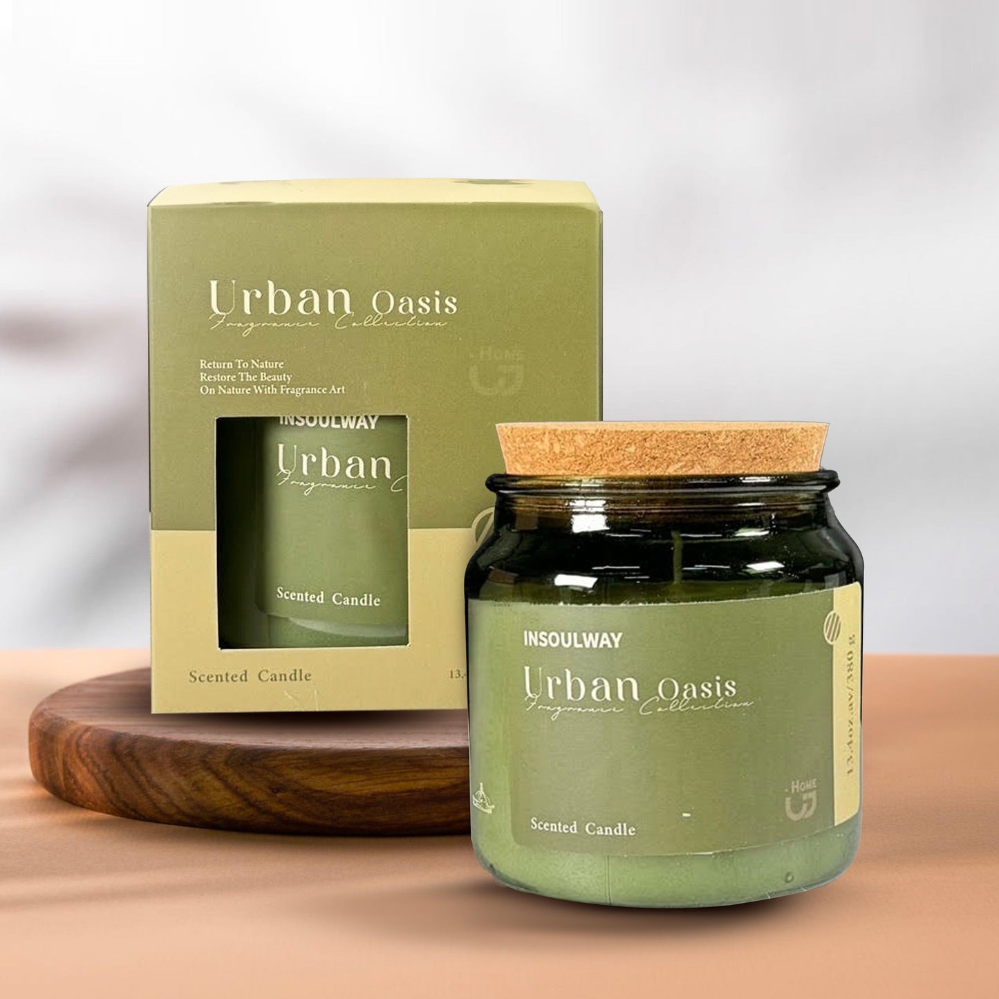 GCA441 URBAN OASIS CANDLES SCENTED
