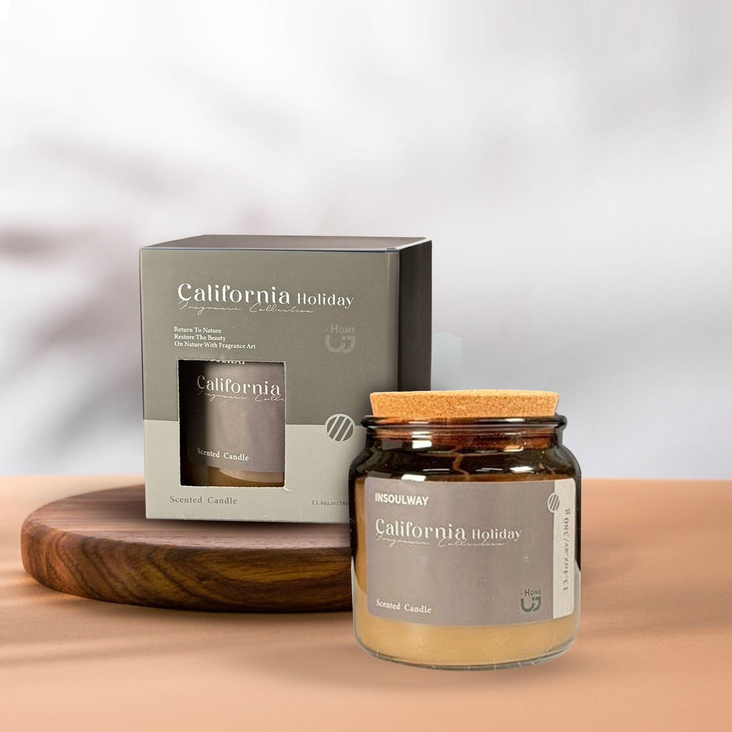 GCA443 CALIF HOLIDAY CANDLES SCENTED
