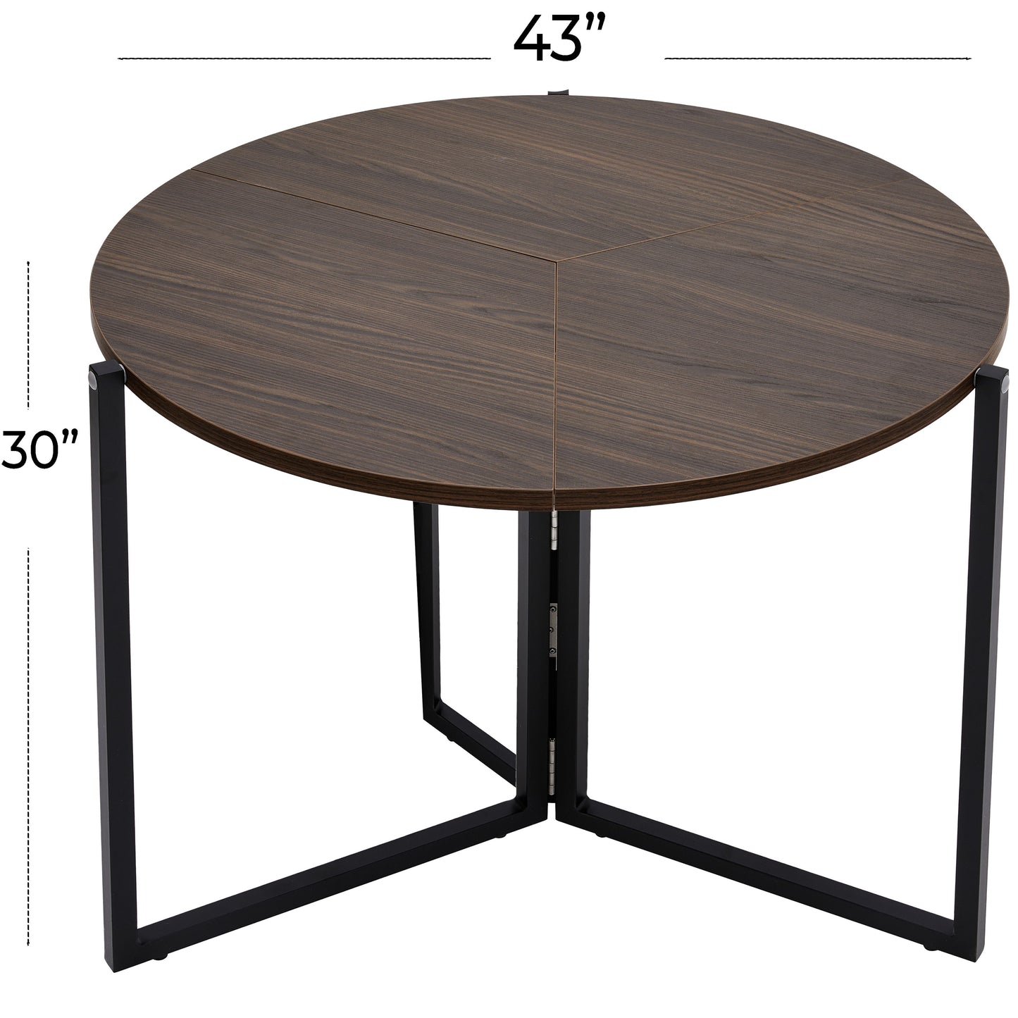 TB430DBG CHOCOLATE DINING TABLE