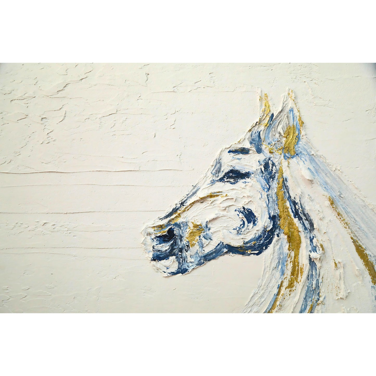 Majesty Frameless Oil Painting Hand-Painted Large Canvas Wall Art 31"X47"
