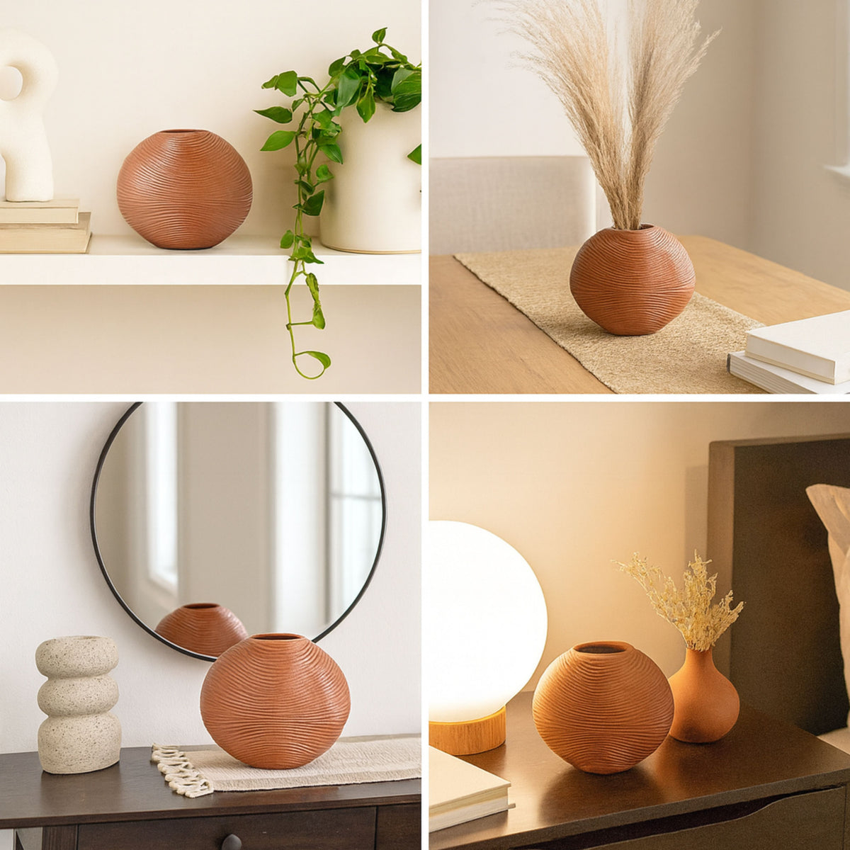 CEDE363 TERRACOTTA CERAMIC VASES HOME DECOR DEALS