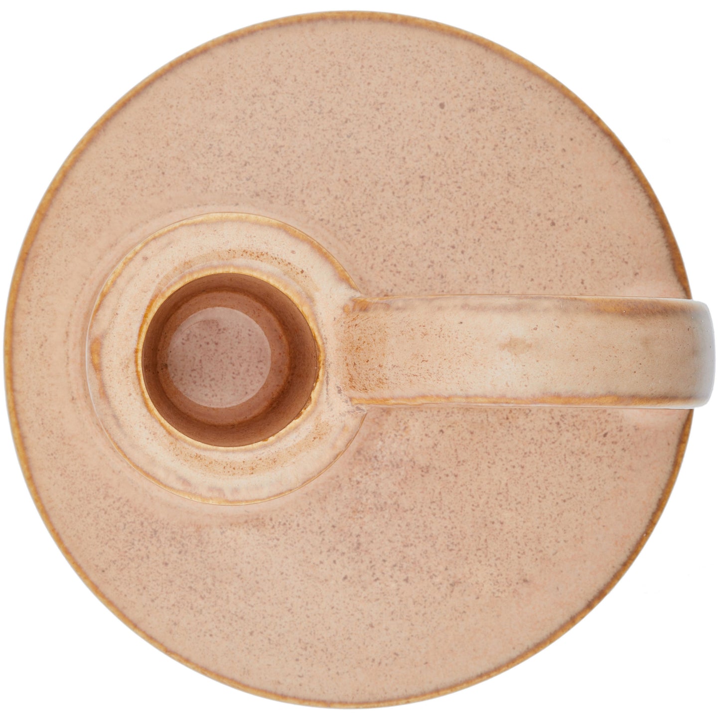 CECA364 TAN CANDLE HOLDERS