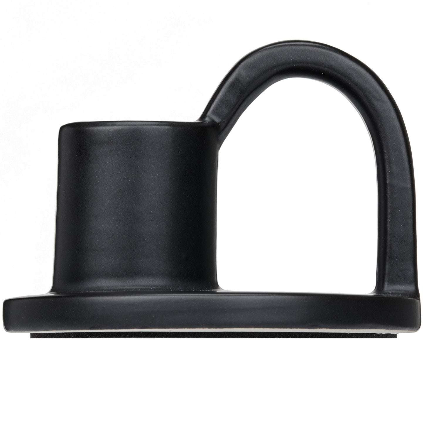 CECA364 MATT BLACK CANDLE HOLDERS