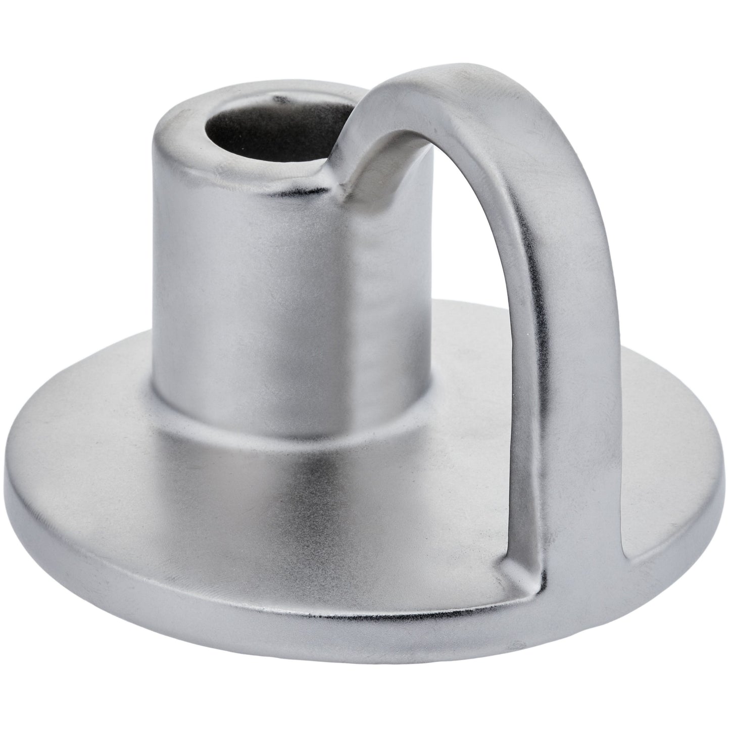 CECA364 MATT TITANIUM CANDLE HOLDERS