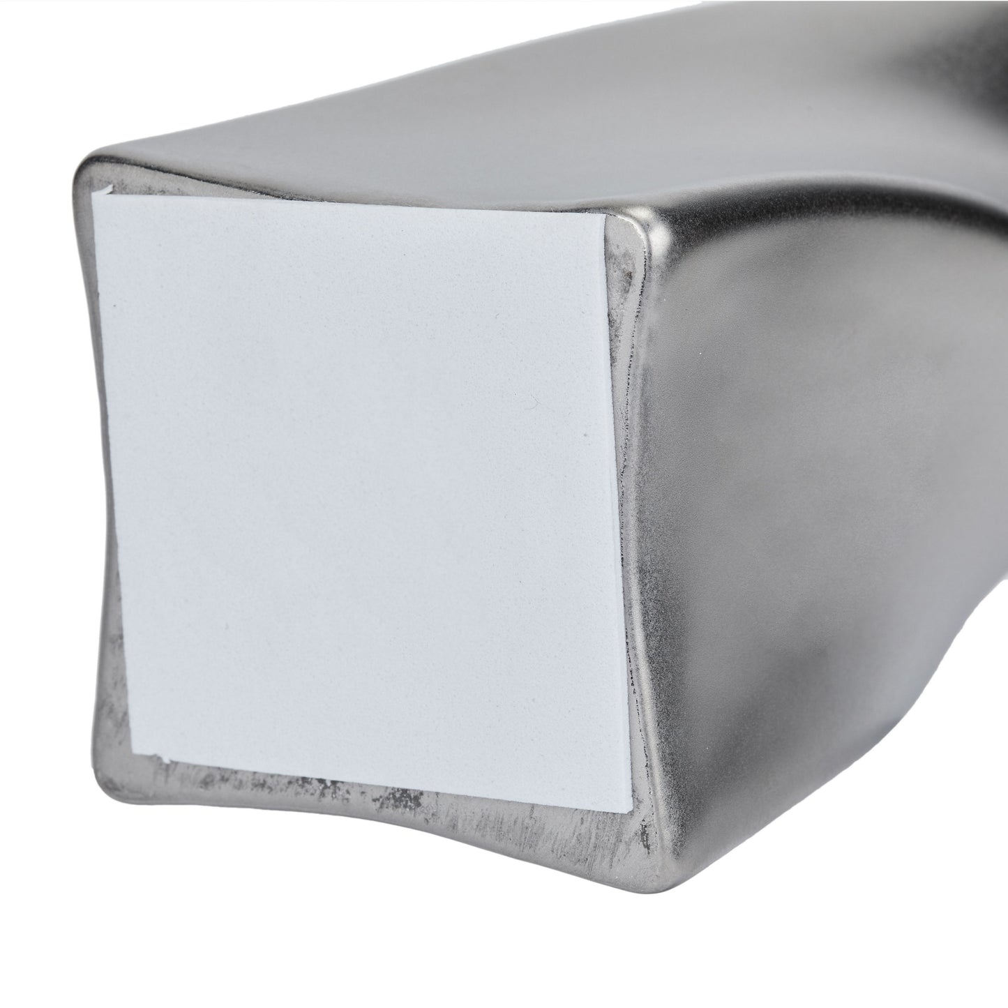 CECA371 TITANIUM SILVER CANDLE HOLDERS
