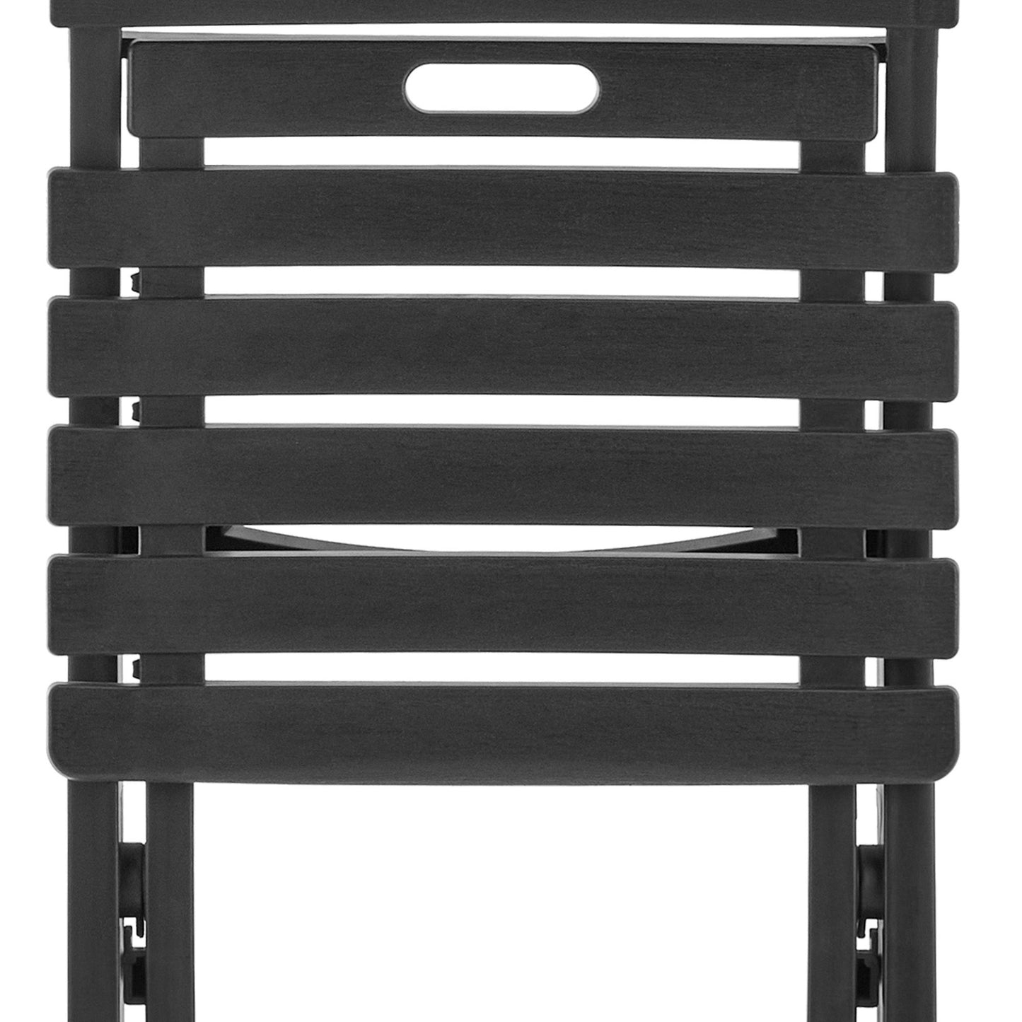 CH423-2 BLACK FOLDING CHAIRS PATIO