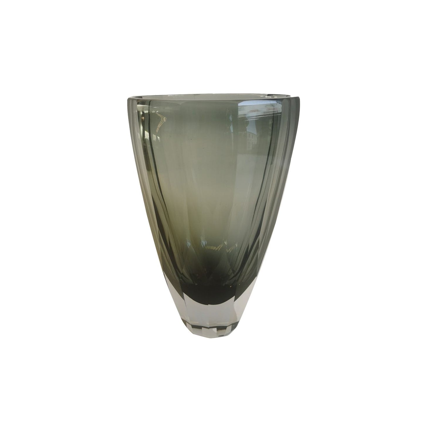 Heavy Glass Vase-Centerpiece-Quiet Luxury-Gift-Modern Design-Minimal - Aria Home