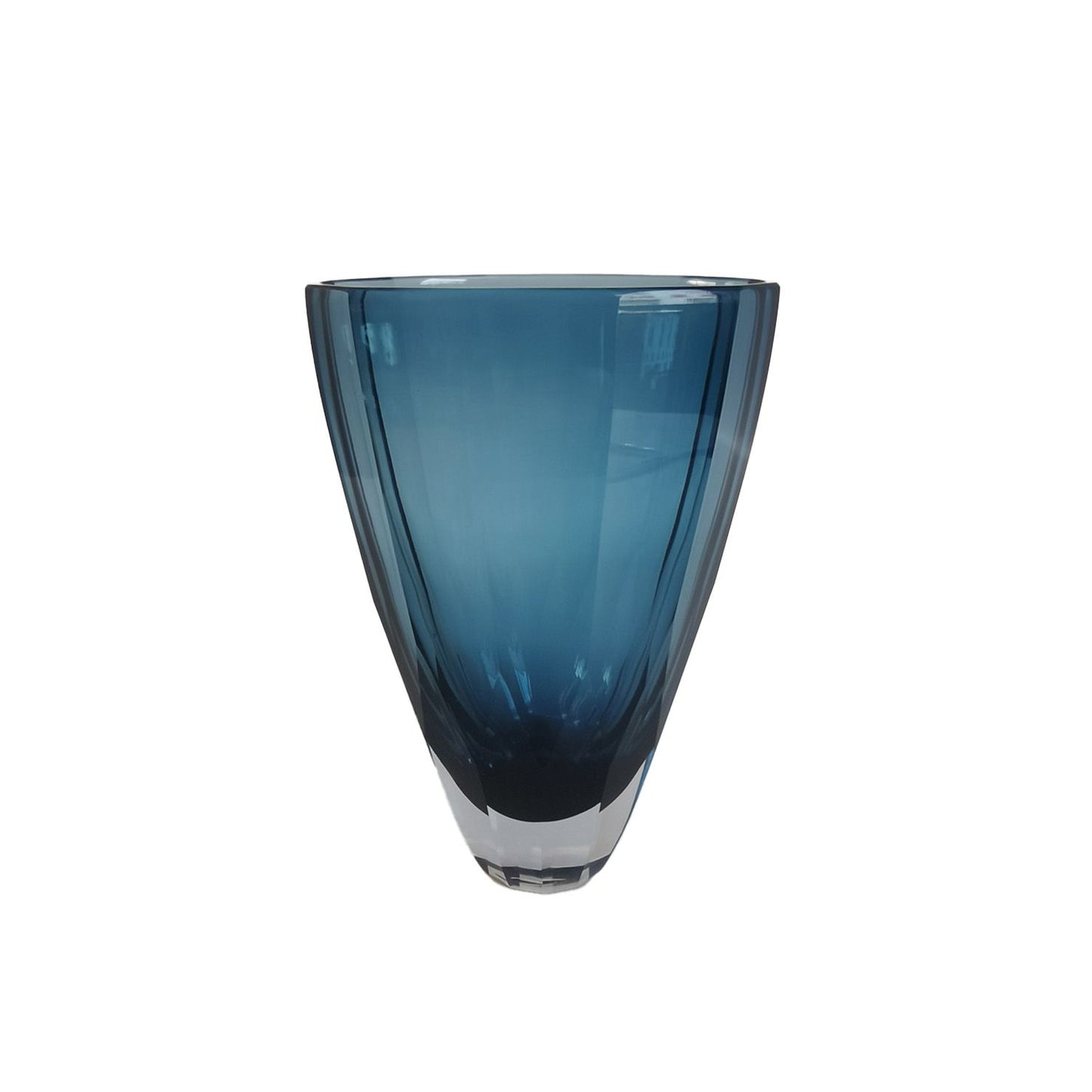 Heavy Glass Vase-Centerpiece-Quiet Luxury-Gift-Modern Design-Minimal - Aria Home