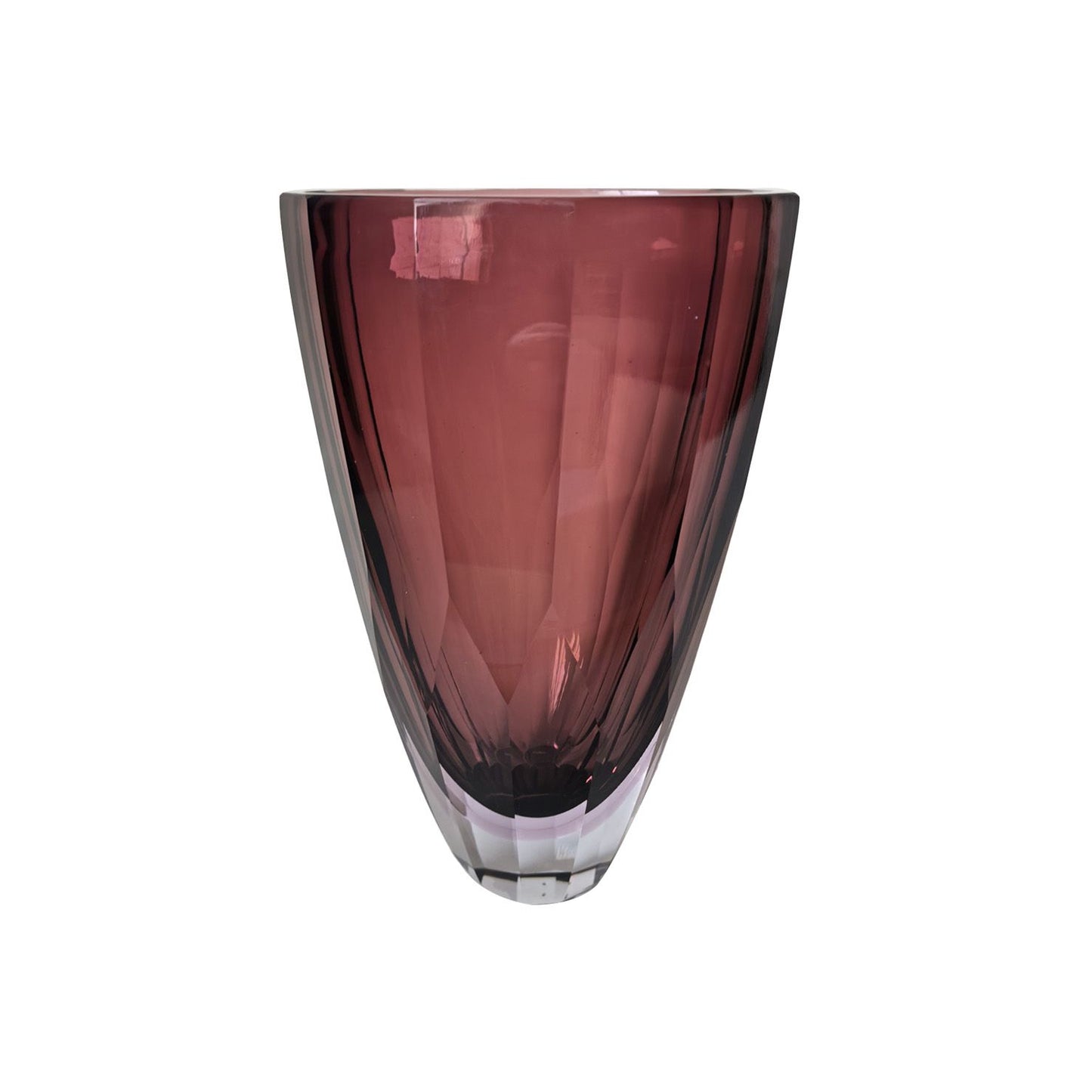 Heavy Glass Vase-Centerpiece-Quiet Luxury-Gift-Modern Design-Minimal - Aria Home