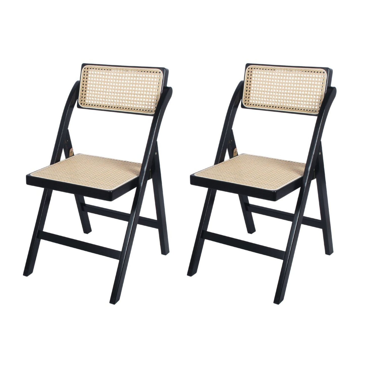 CH470 BLACK FOLDING CHAIR PATIO