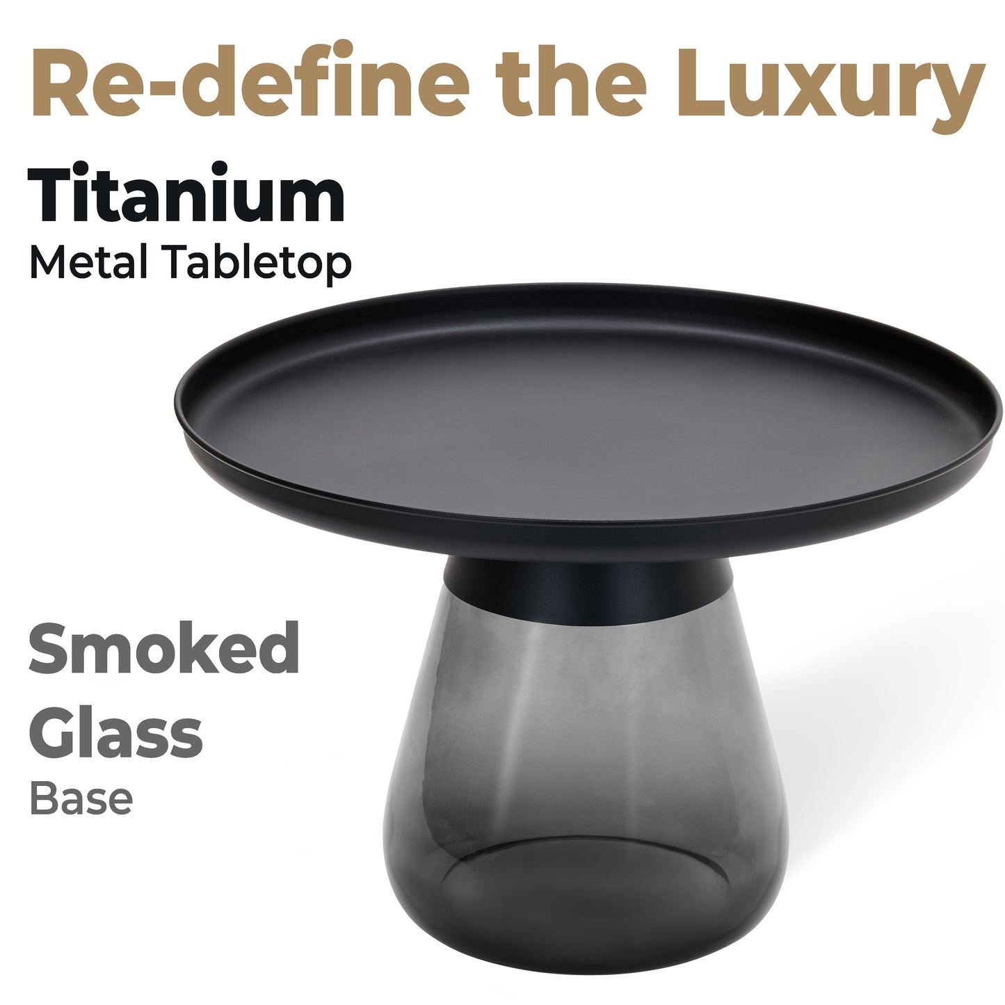 TB472 MAT BLK/GRY BAS NESTING TABLE