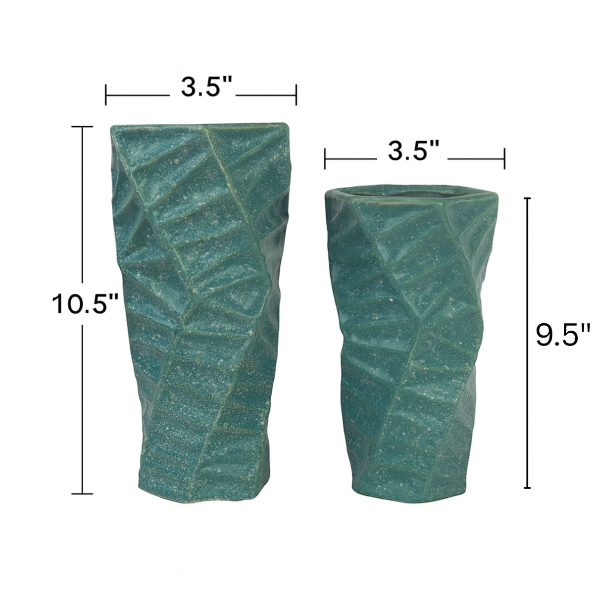CEVA335 GREEN CERAMIC VASES HOME DECOR DEALS