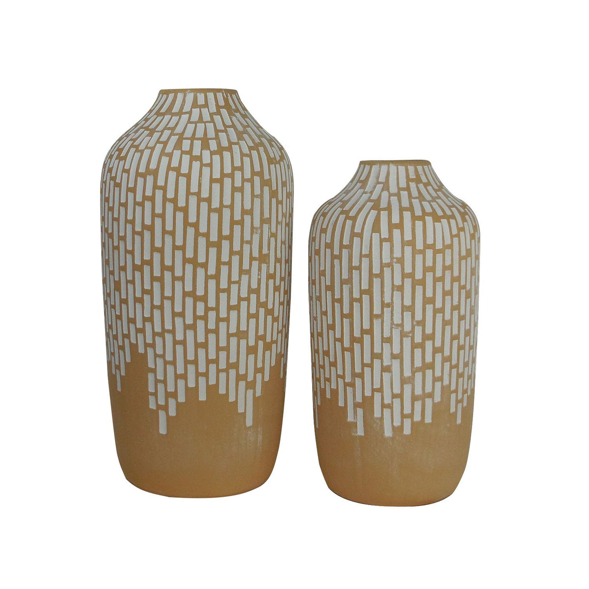 CEDC339 BROWN CERAMIC VASES HOME DECOR DEALS