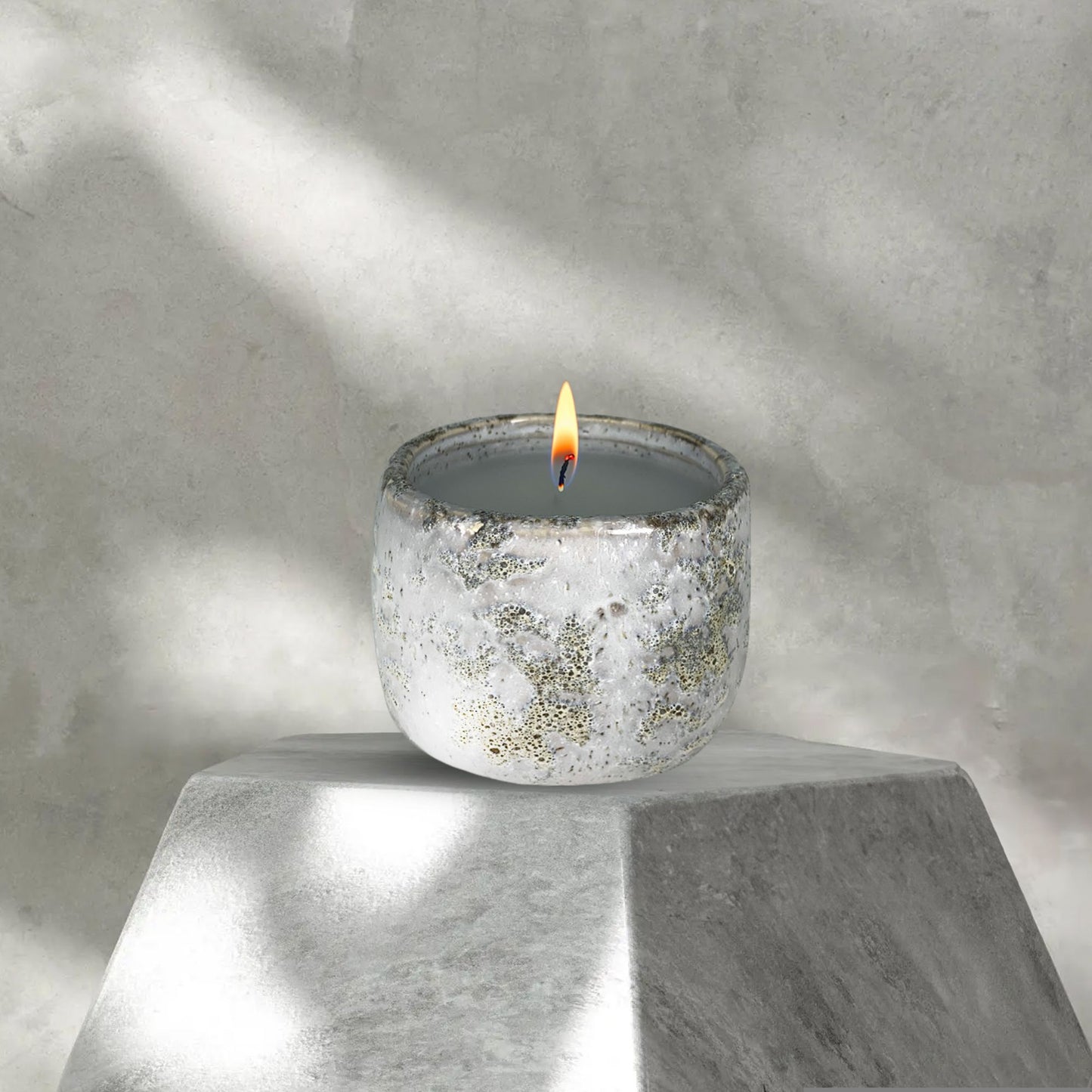 CECA299 STONE CANDLES UNSCENTED