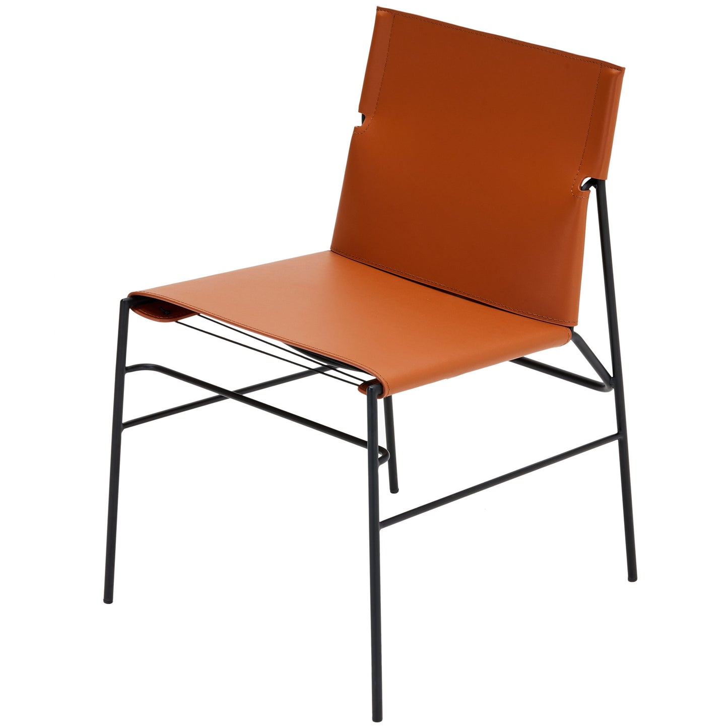 CH460 COGNAC DINING CHAIR