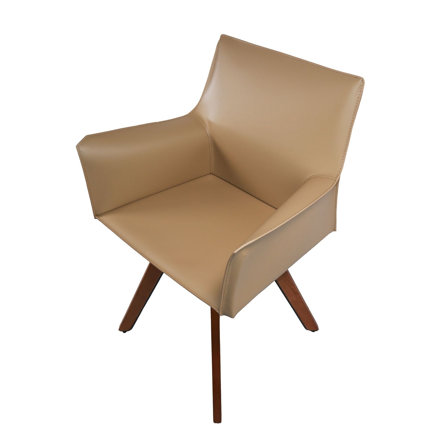 CH462 DARK BEIGE ARM CHAIR