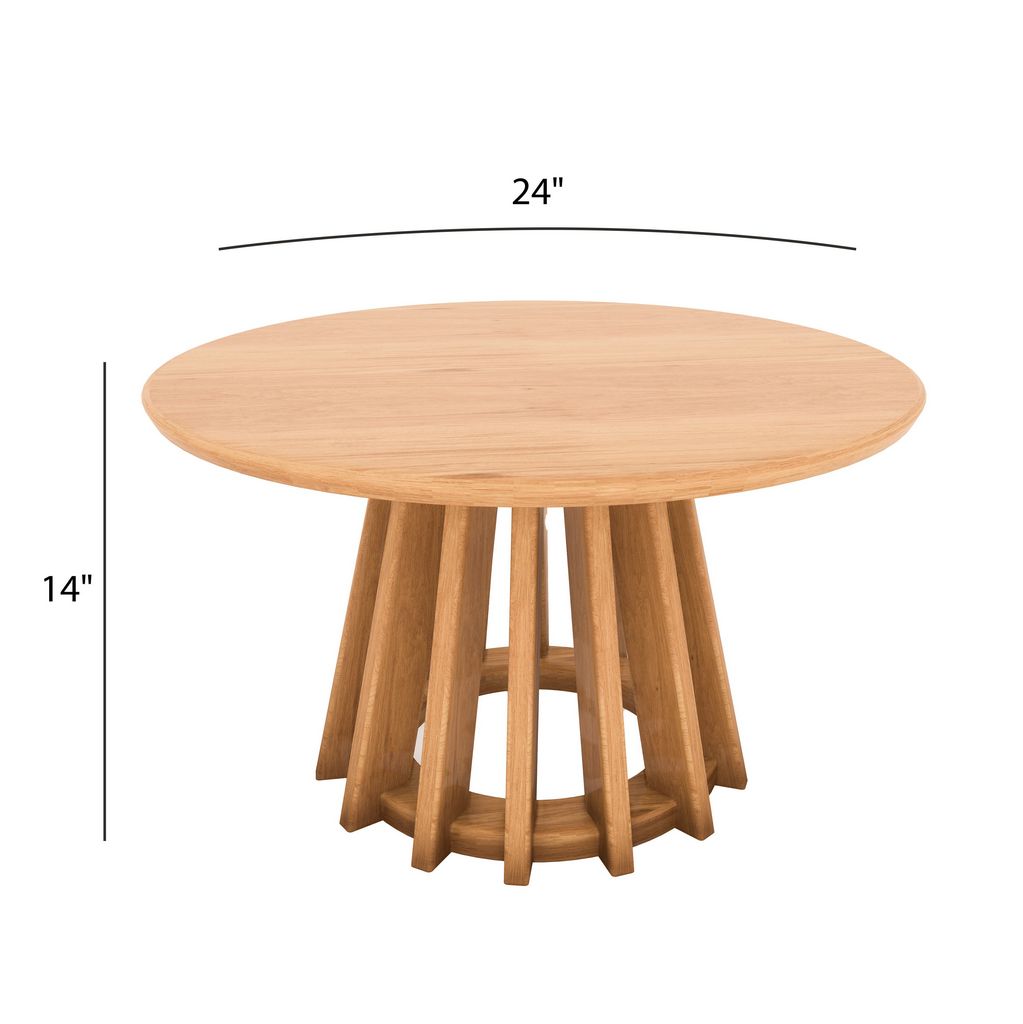 WTB465 BLONDE NESTING TABLE