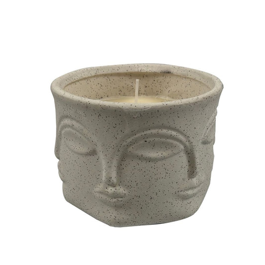 CH23-2632 WHITE STONE CANDLES