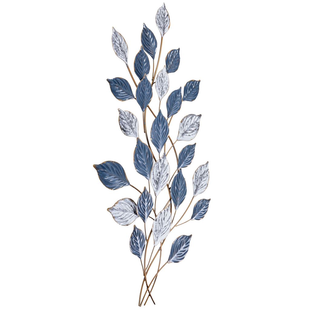 MDC480 GREEN GOLD METAL WALL DECOR