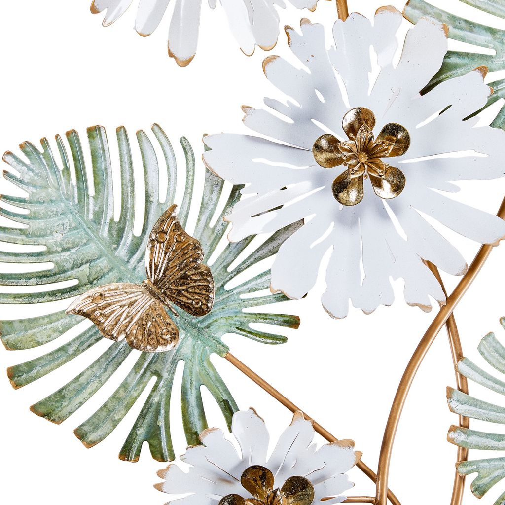 MDC483 MINT GREEN METAL WALL DECOR