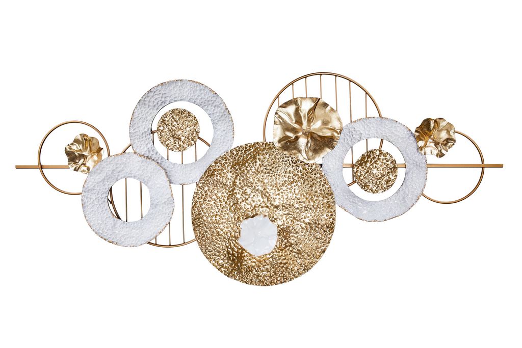 MDC493 GOLD METAL WALL DECOR