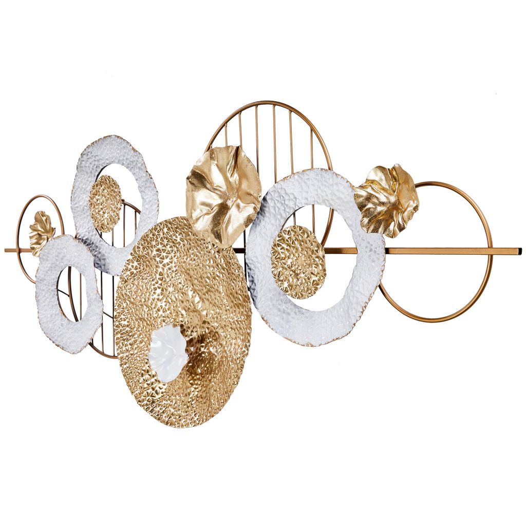 MDC493 GOLD METAL WALL DECOR