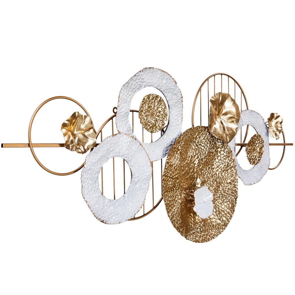 MDC493 GOLD METAL WALL DECOR