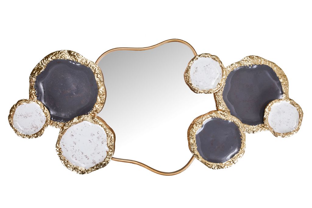 MDC496 GOLD METAL WALL DECOR