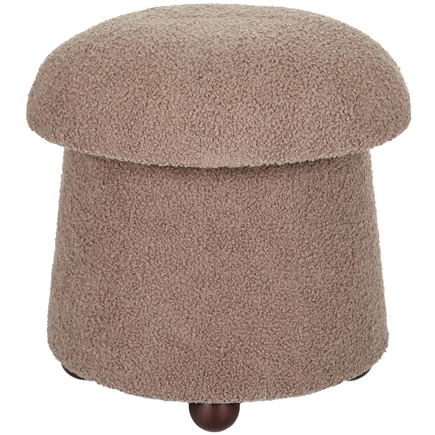 WST499 BROWN OTTOMAN