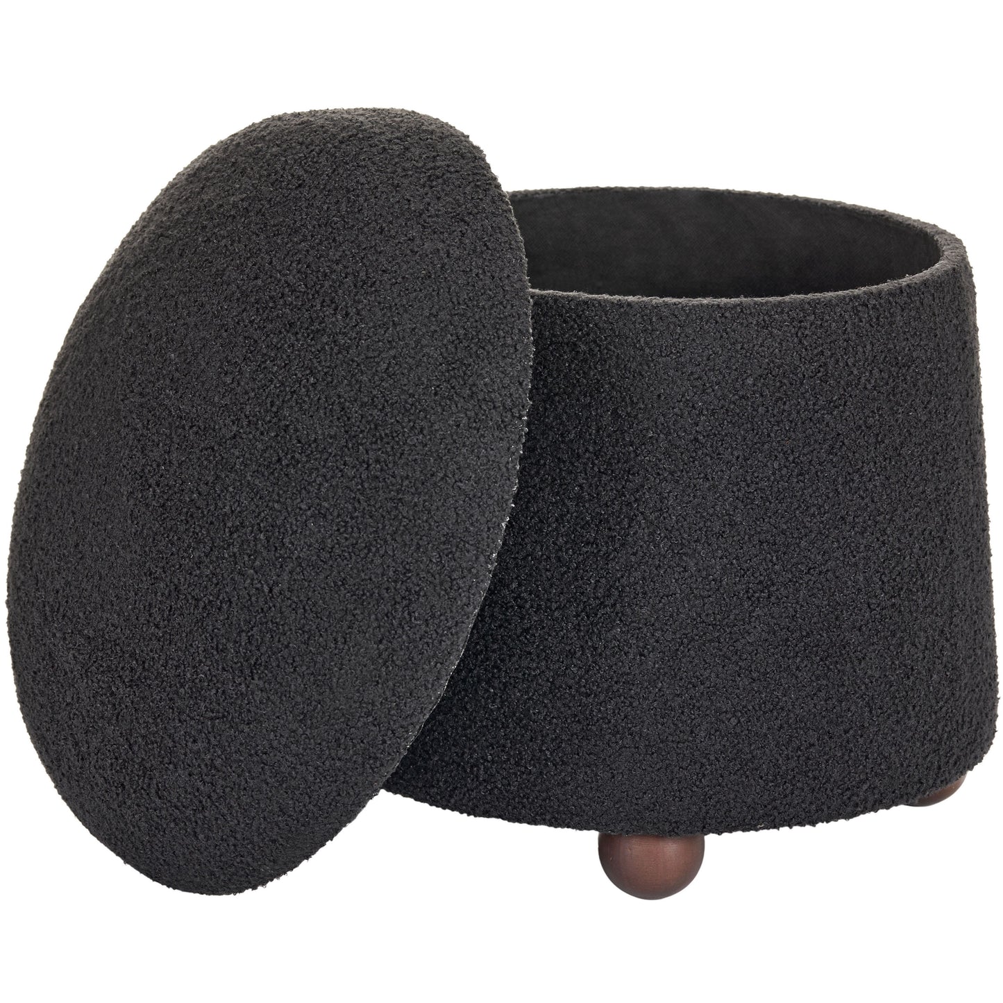 WST499 BLACK OTTOMAN