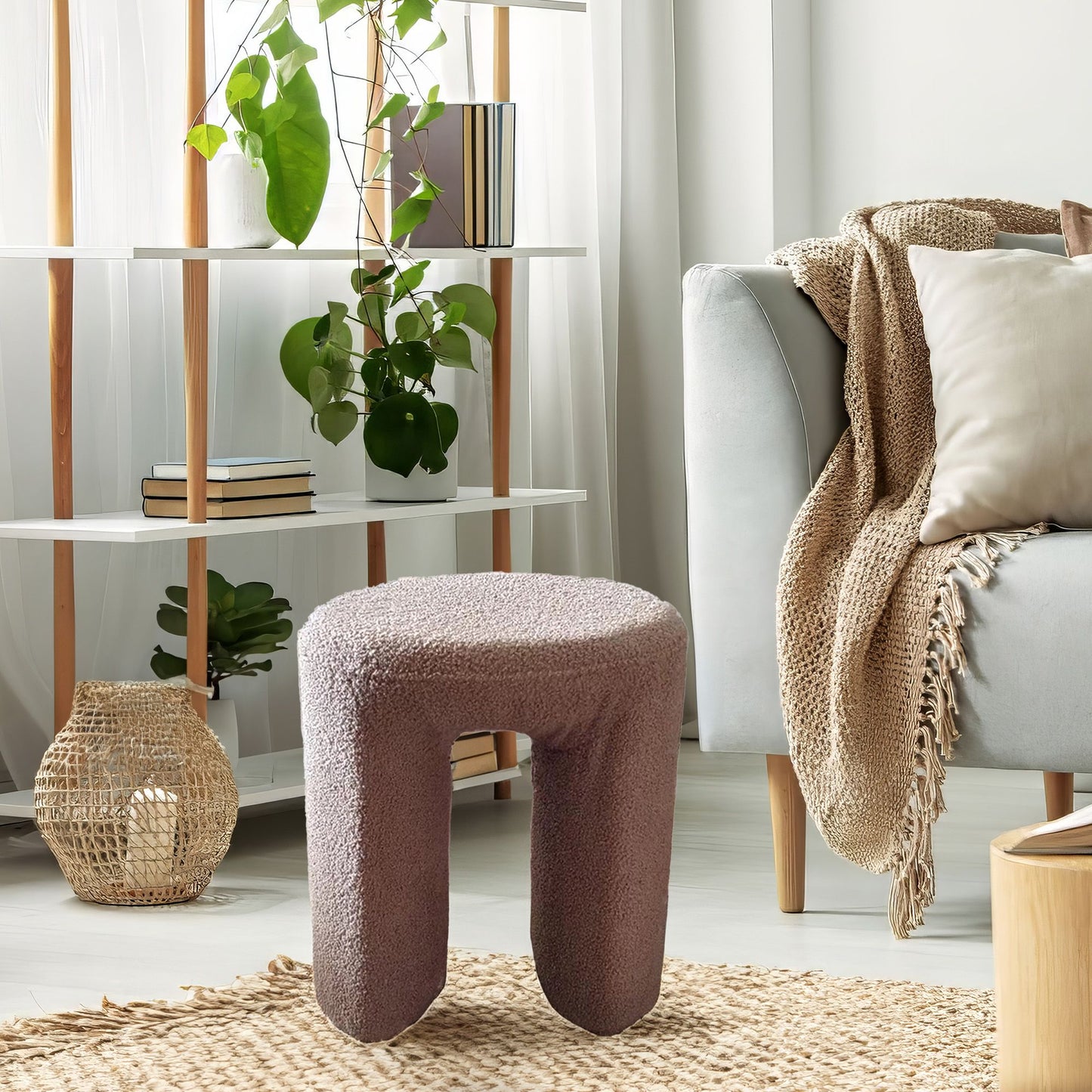 WST500 BROWN STOOL