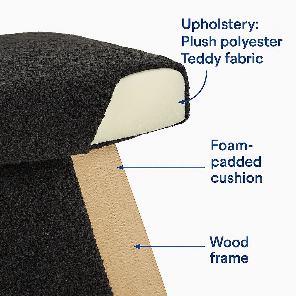 WST503 BLACK STOOL
