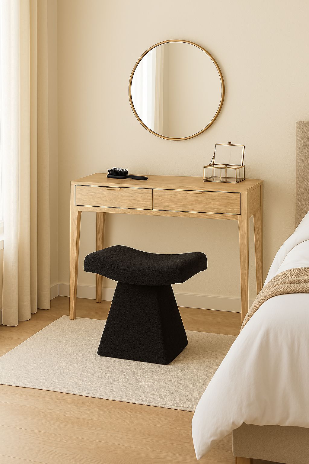 WST503 BLACK STOOL