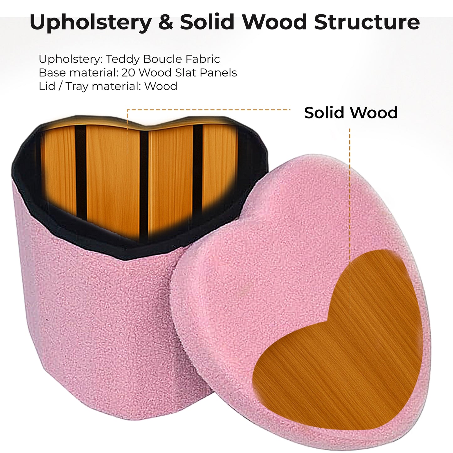 OT512 PINK OTTOMAN