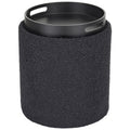 Esme Boucle Upholstered Tufted Storage Ottoman