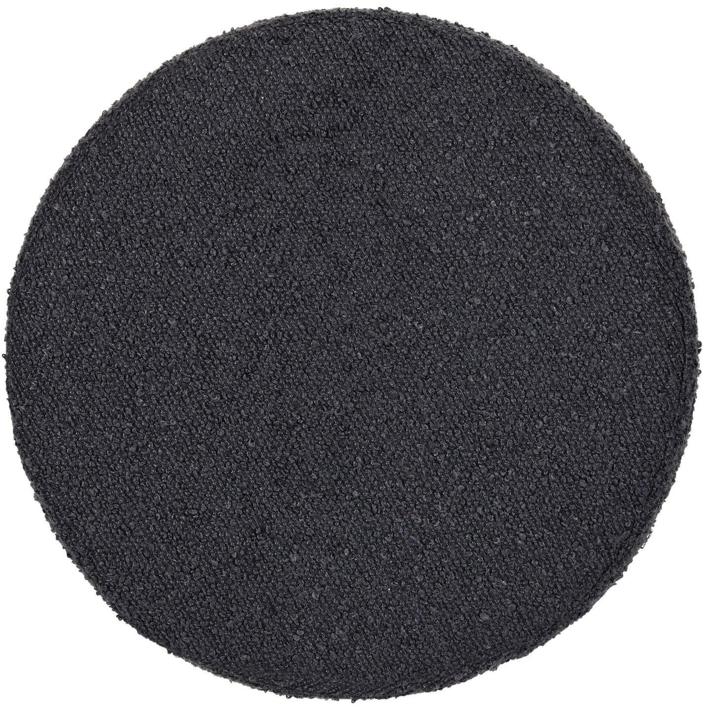 OT513 BLACK OTTOMAN