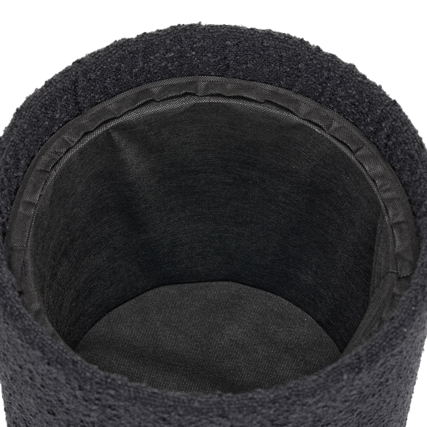 OT513 BLACK OTTOMAN