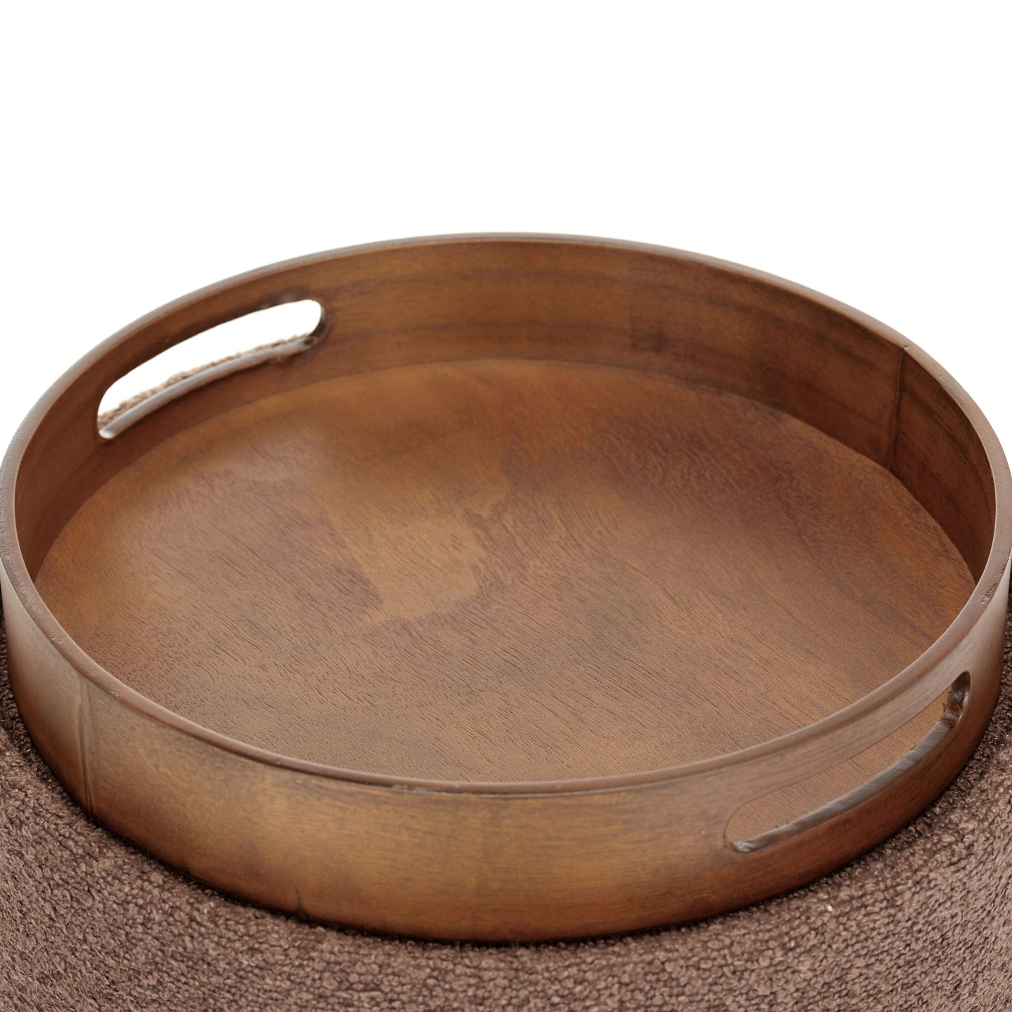 OT513 BROWN OTTOMAN