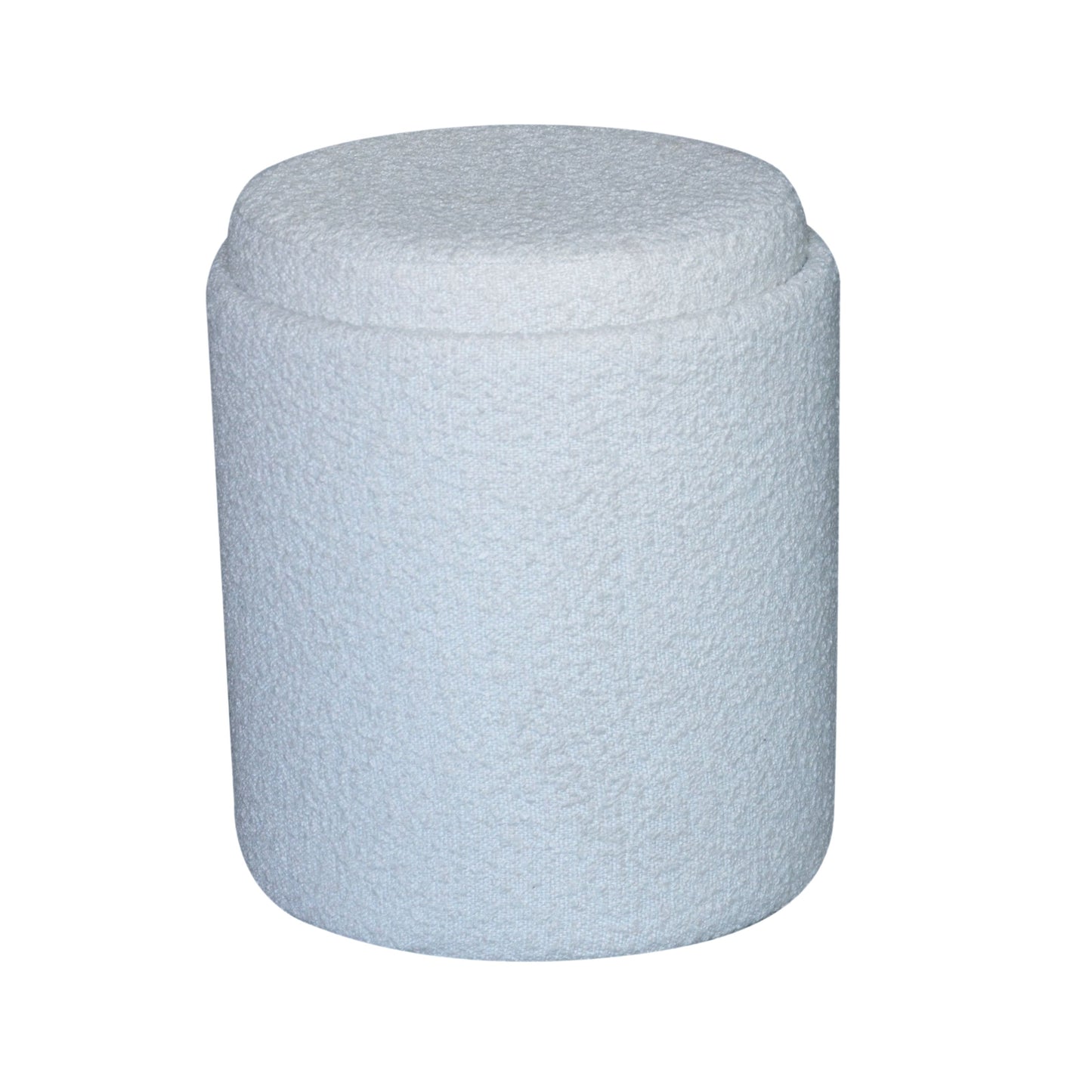 OT513 IVORY OTTOMAN