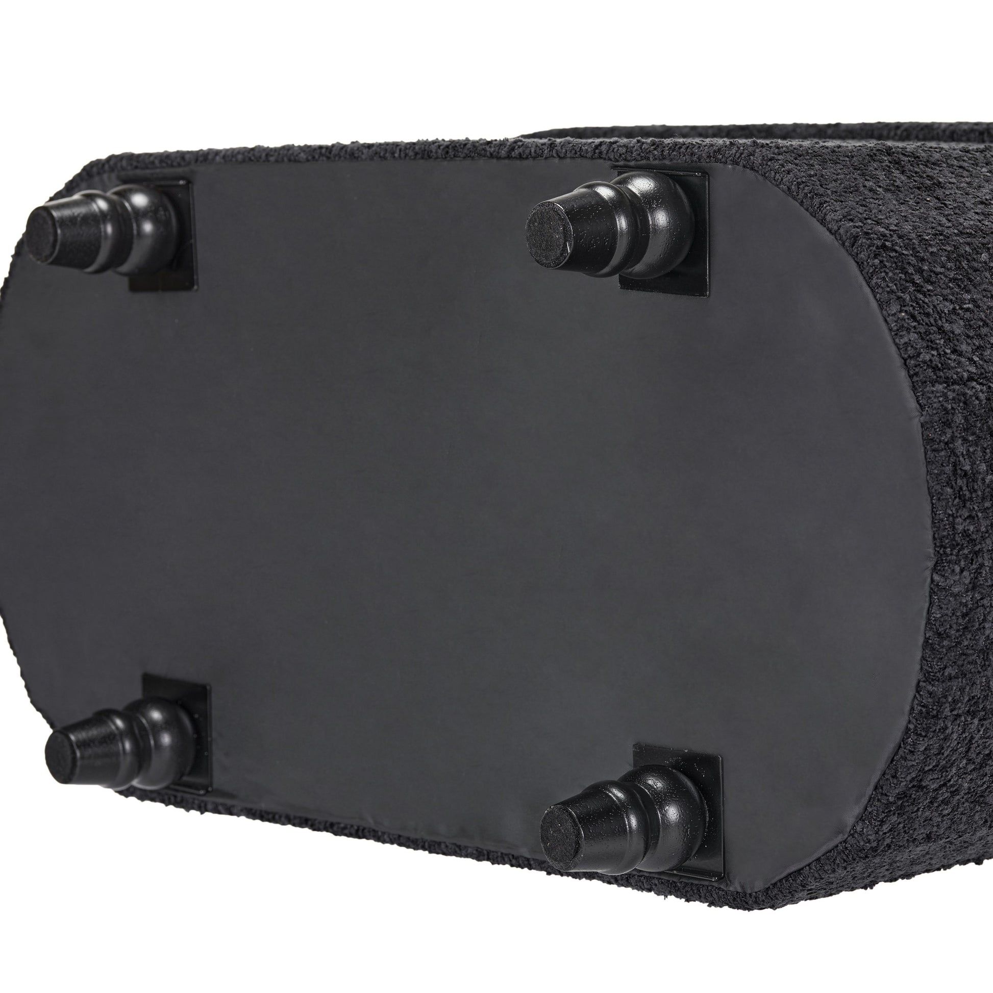 OT514 BLACK OTTOMAN