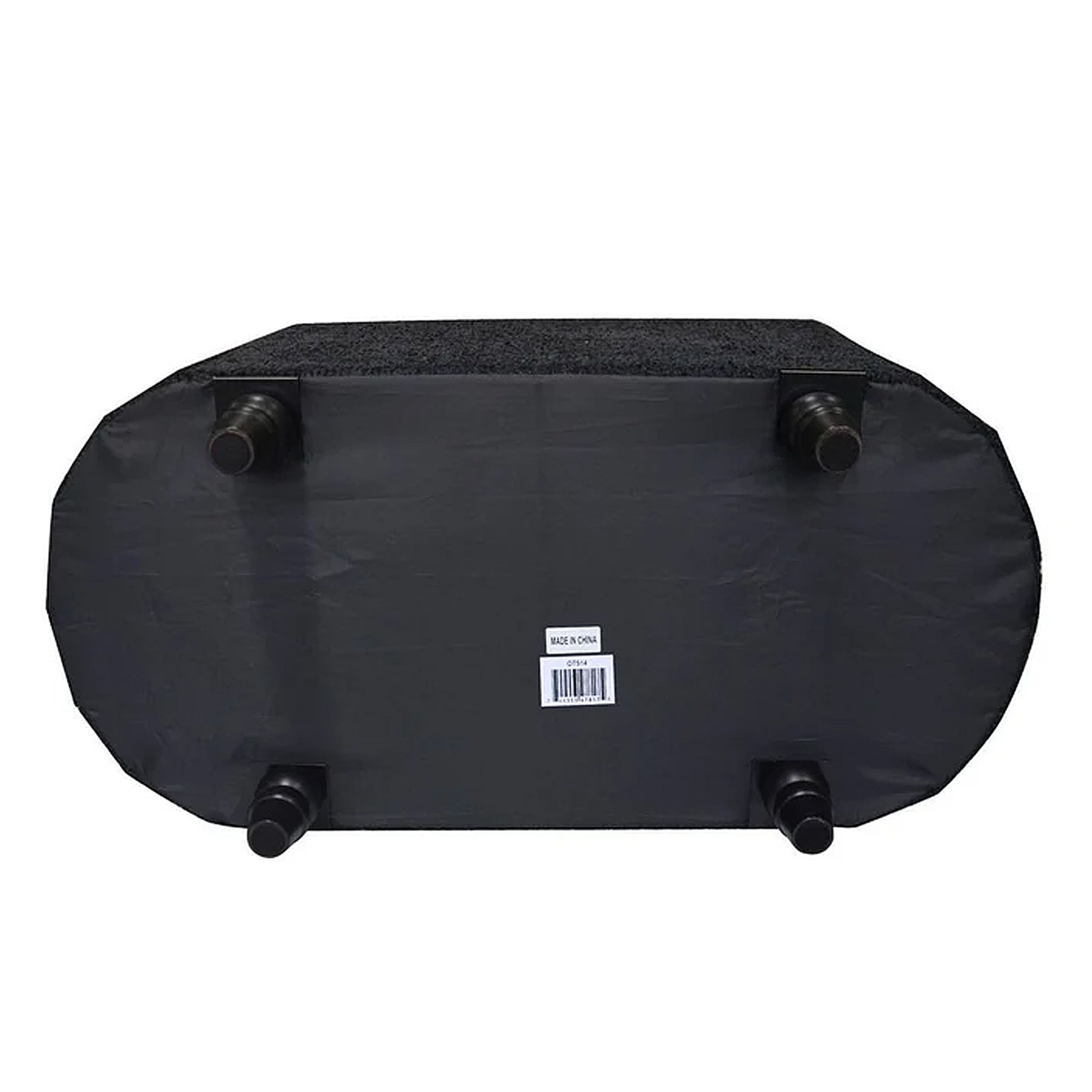 OT514 BLACK OTTOMAN