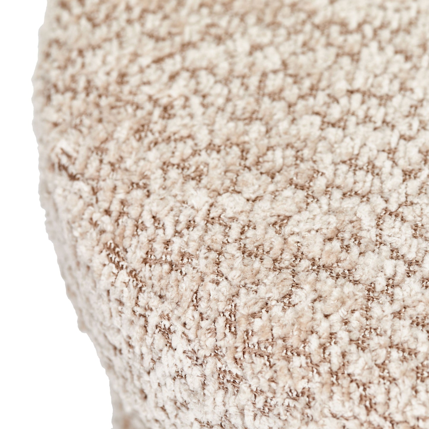 OT514 LIGHT BROWN OTTOMAN