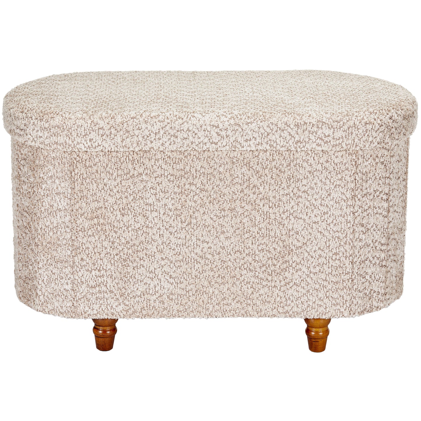 OT514 LIGHT BROWN OTTOMAN