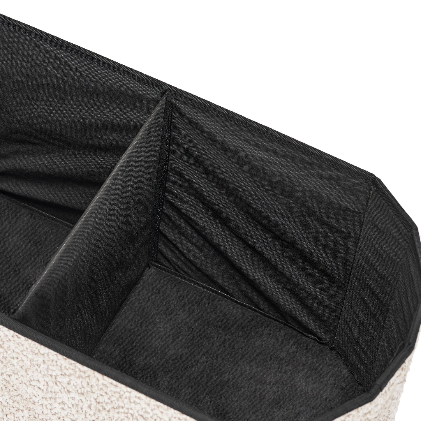 OT514 LIGHT BROWN OTTOMAN